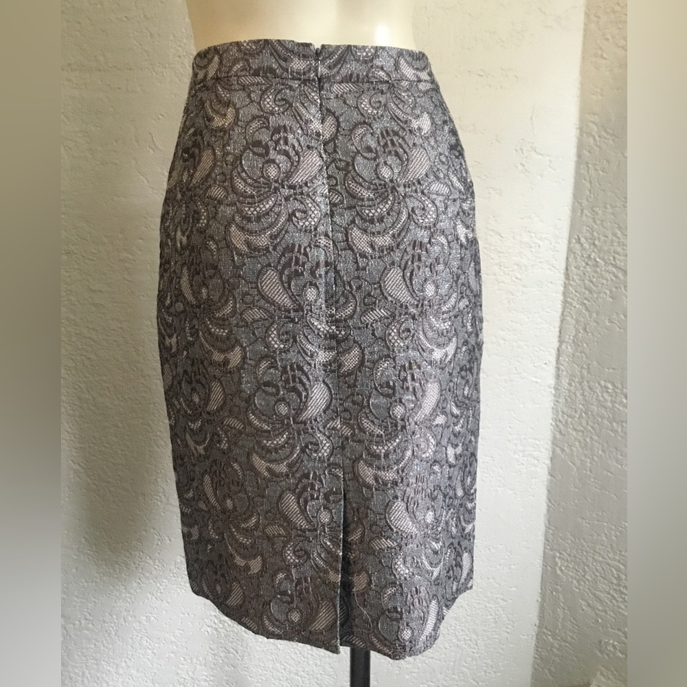 Ann TAYLOR lace pencil skirt 6P
